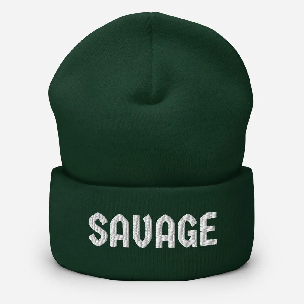 Savage Cuffed Beanie