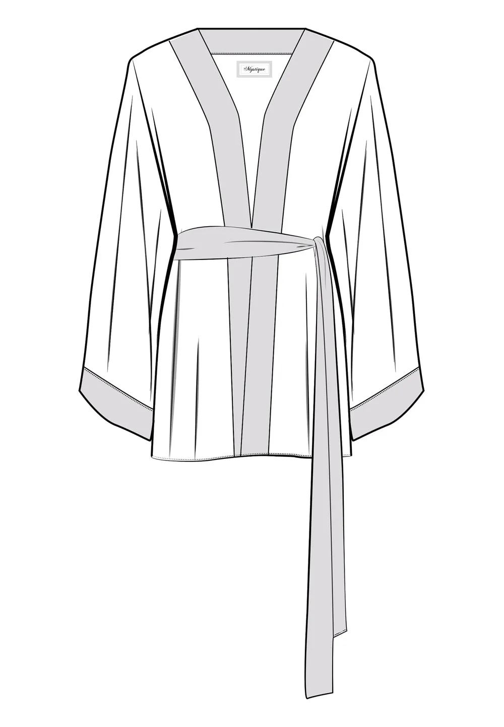 Siciliana - Aria Kimono (Off-White)