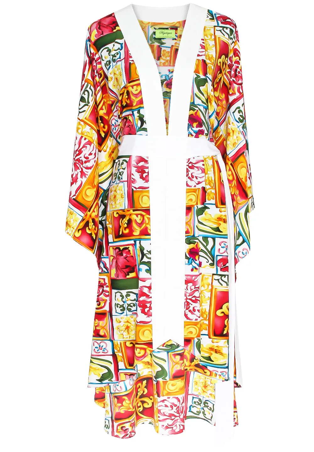 Siciliana - Gianna Kimono (Off-White)