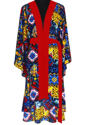 Siciliana - Valentina Kimono (Red)