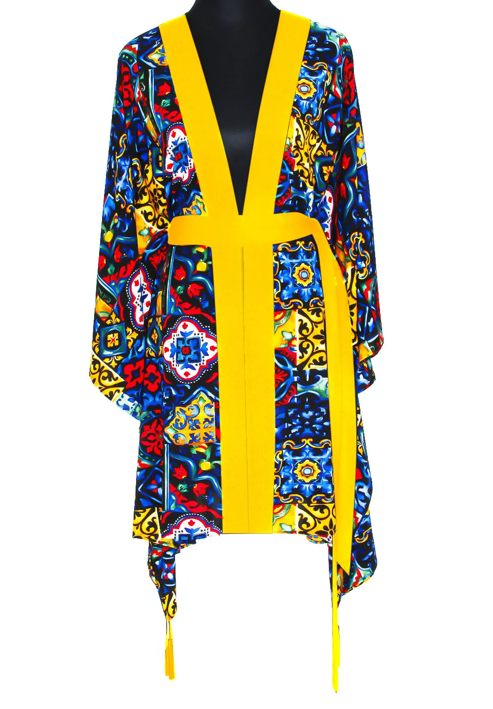 Siciliana - Valentina Kimono (Yellow)