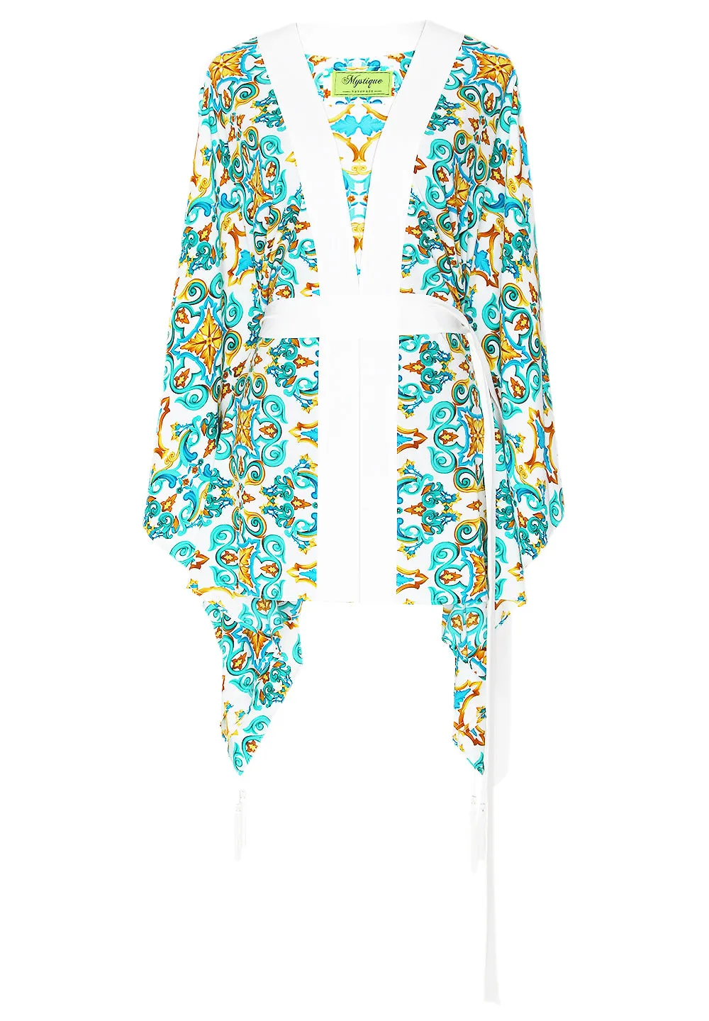 Siciliana - Vittoria Kimono (Off-White)