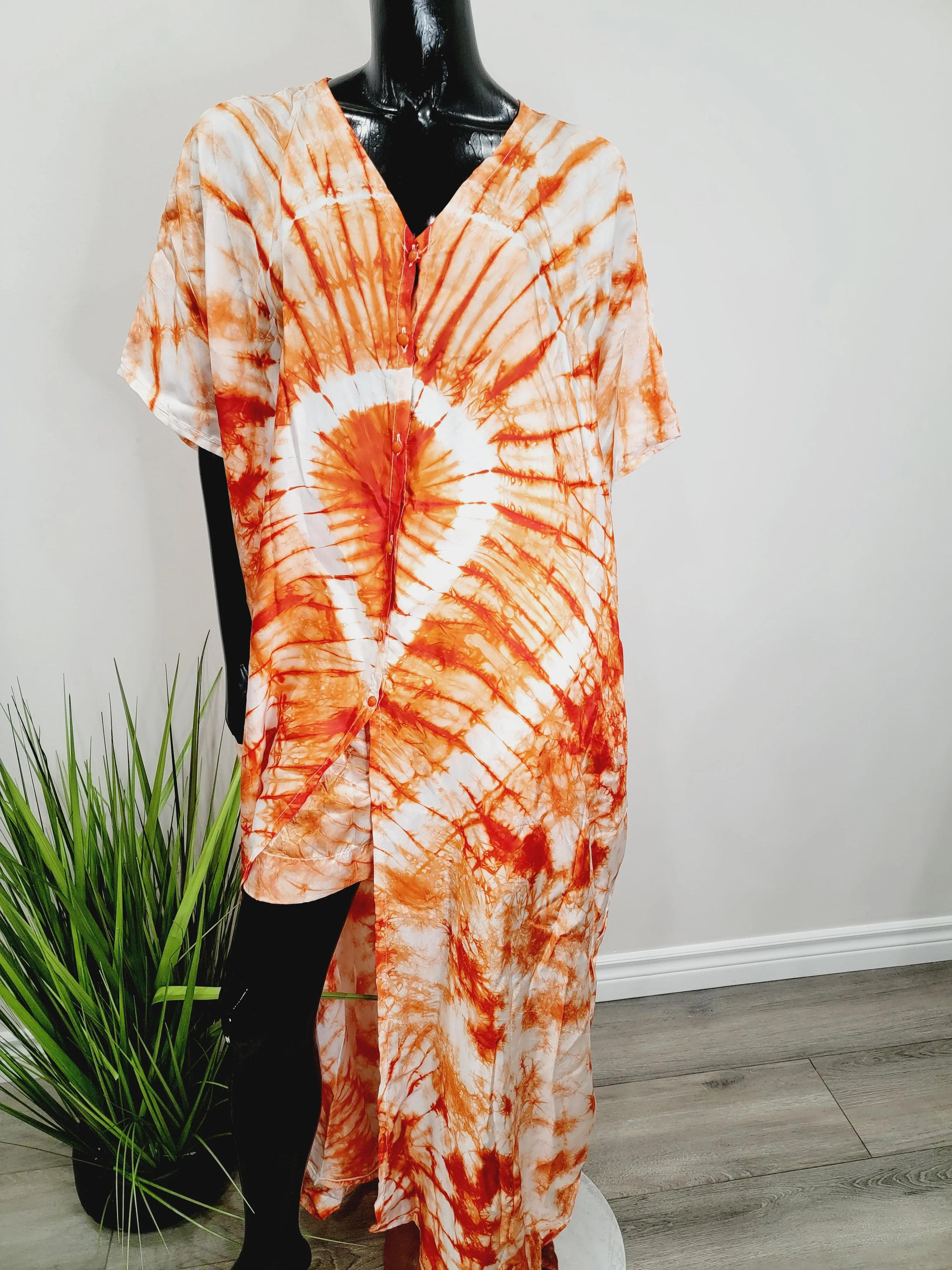 Silk Kimono/Boubou and Short