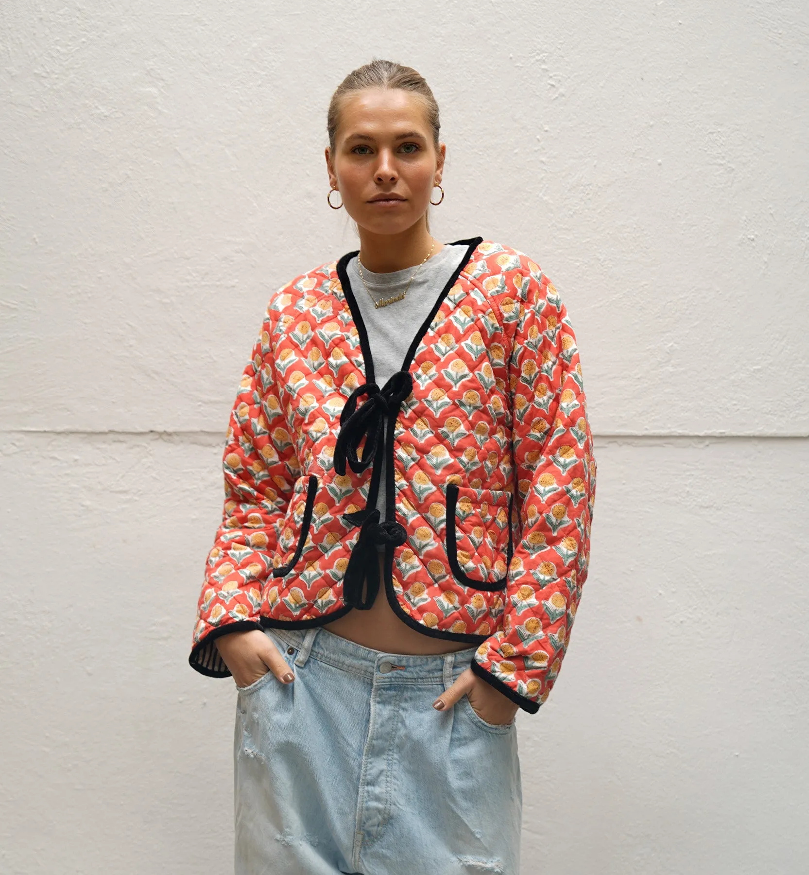 Sissel Edelbo Suvanna Blood Orange Jacket