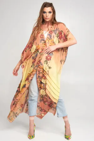 Softness Blooms Kimono