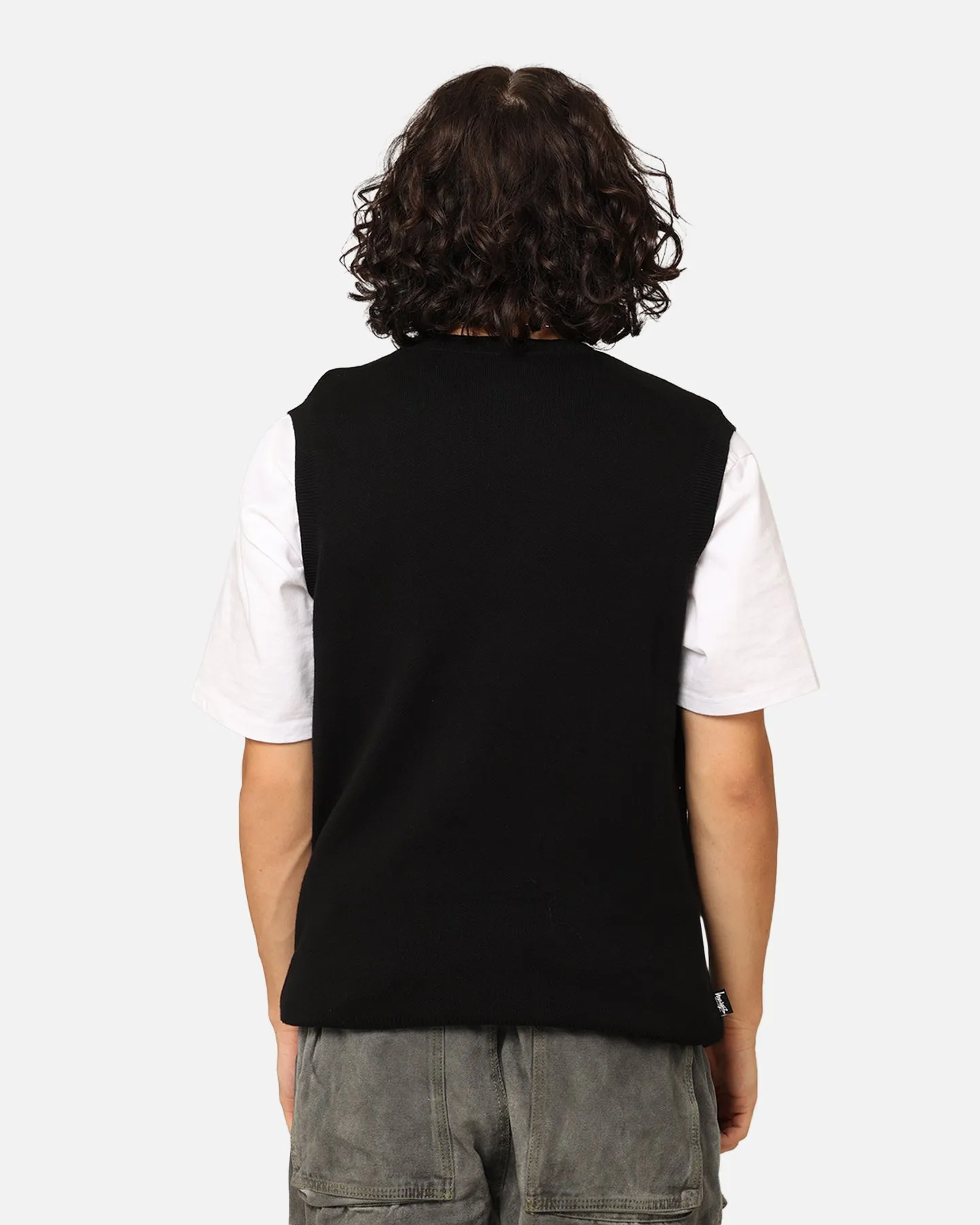 Stüssy Glamour Knit Vest Black