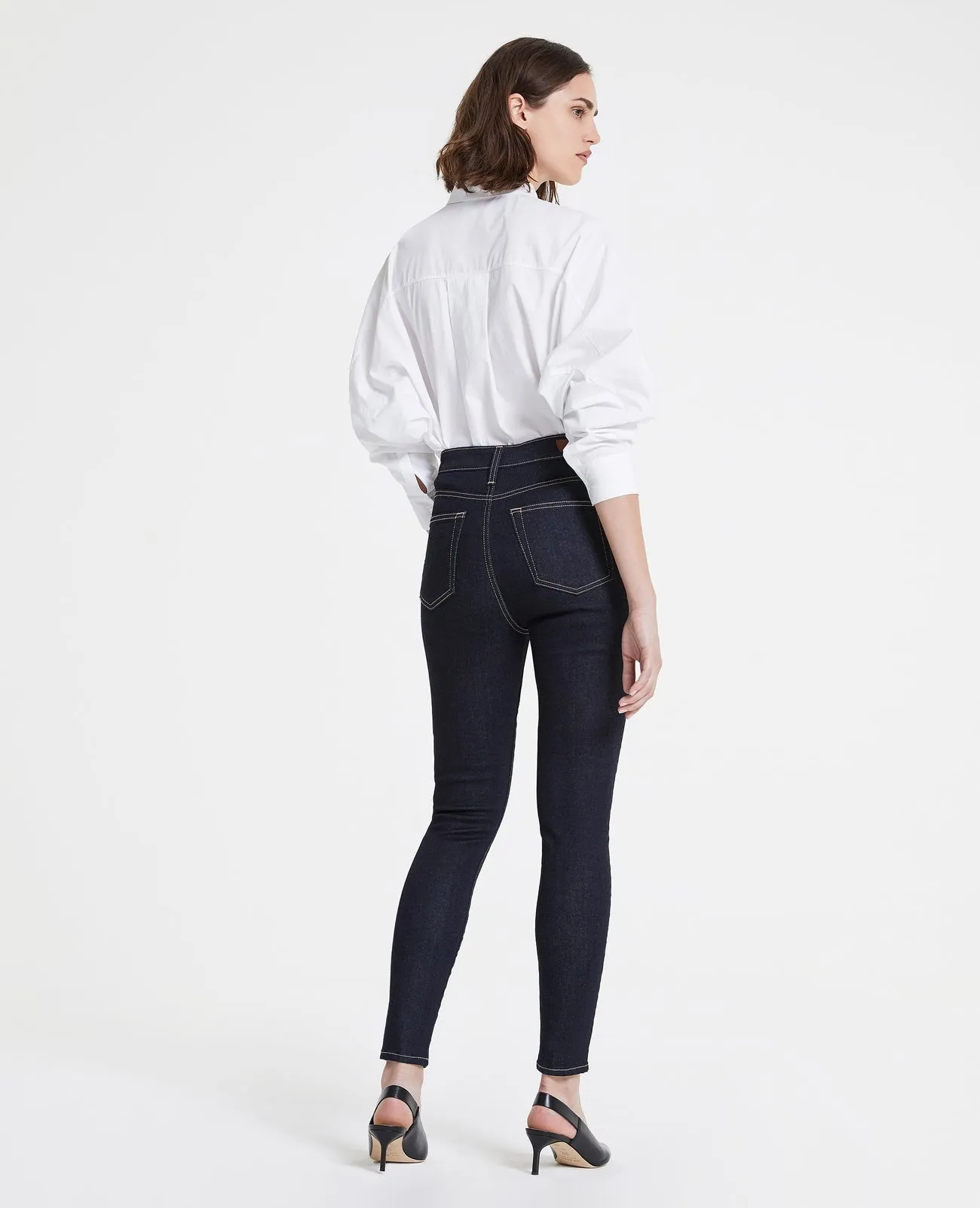 The Mila Ankle Super High-Rise ISN Jeans