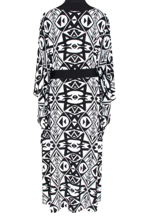 Tulum – Tribal Kimono (Black)