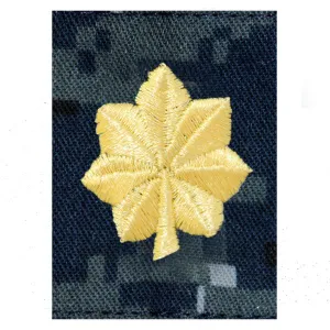 USNSCC / NLCC - Lietenant Commander (LCDR) Parka Tab Blue Digital Embroidered