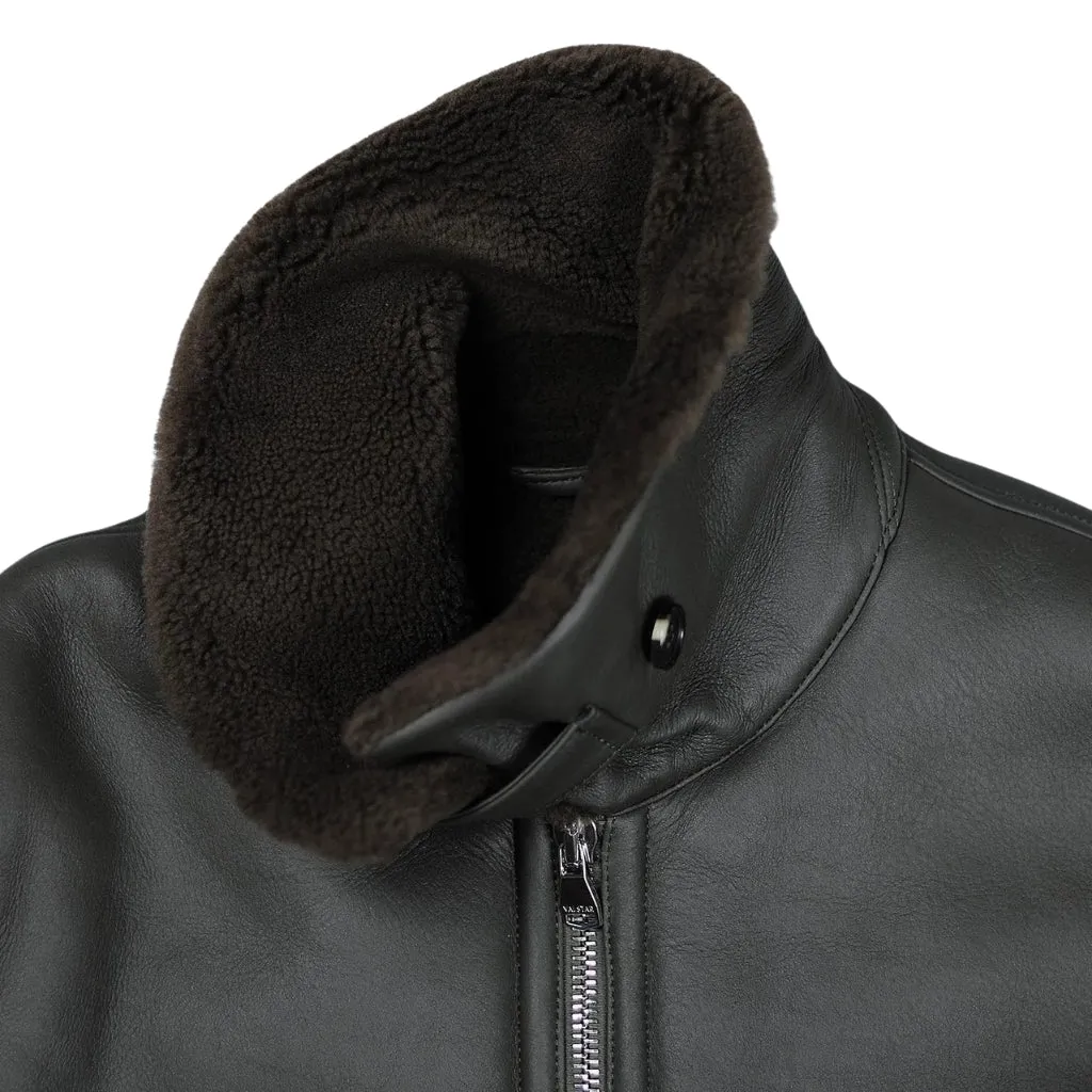 VALSTAR Nappa Shearling Bond Jacket BLACK