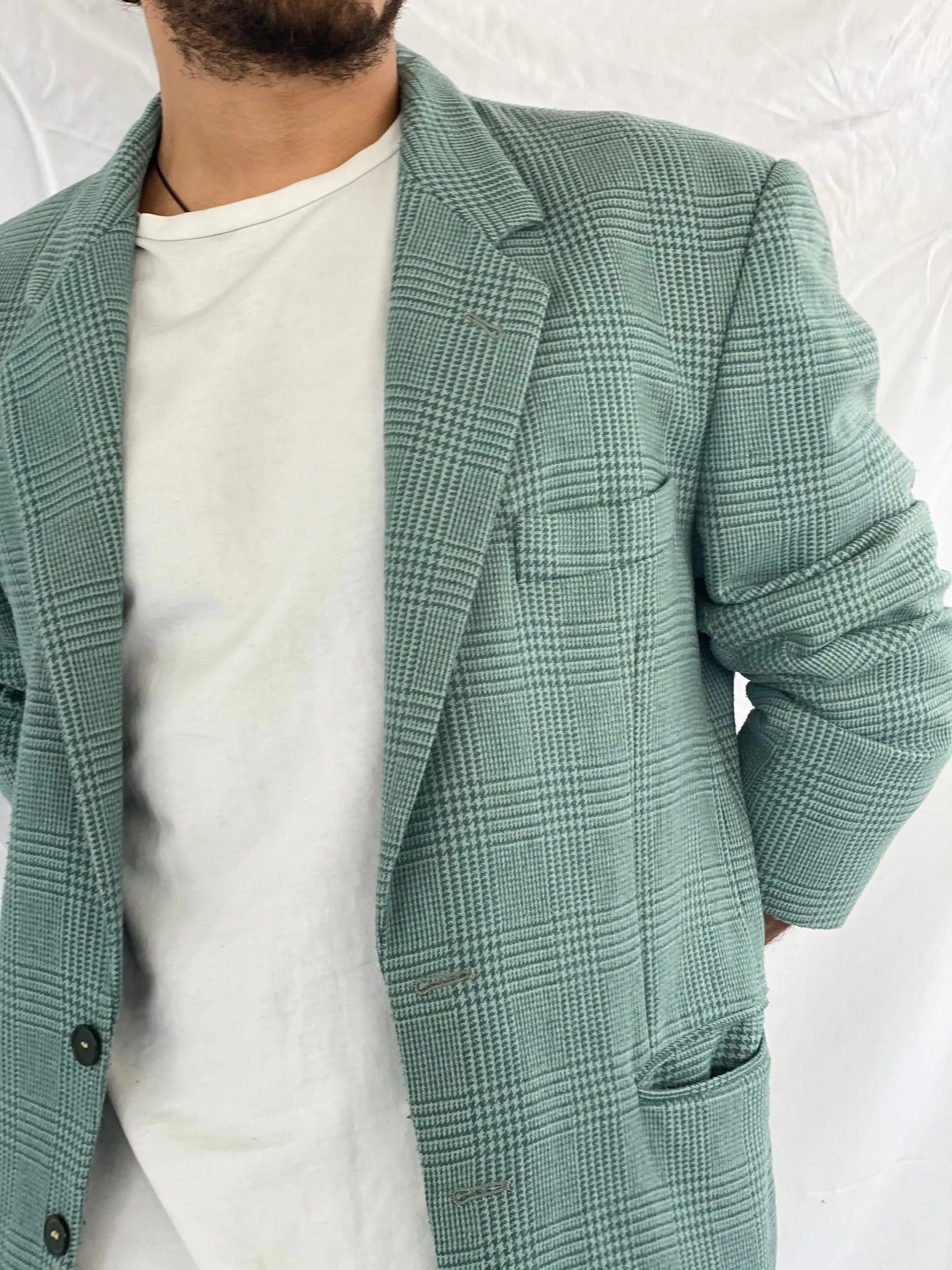 Vintage AQUARIUM Tweed Blazer