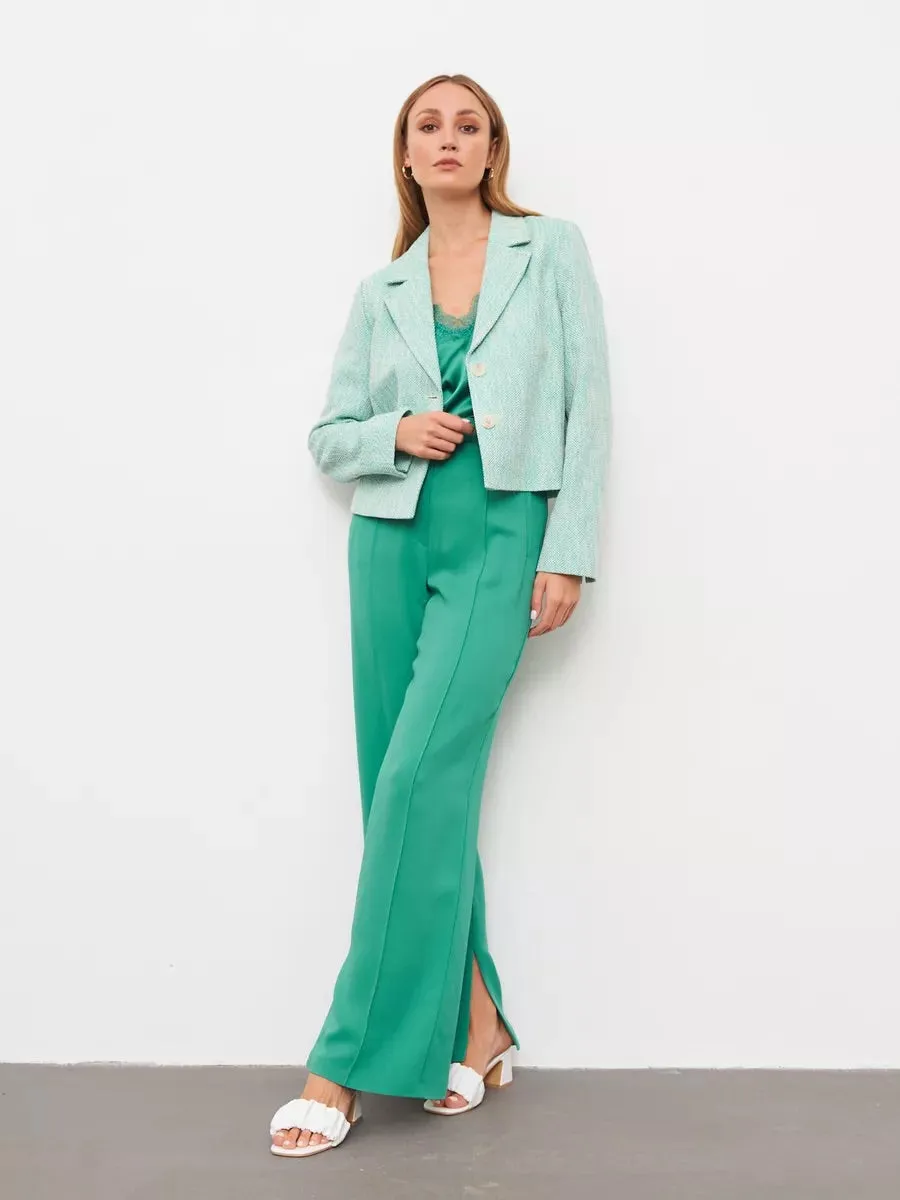 Wide-Leg Trousers