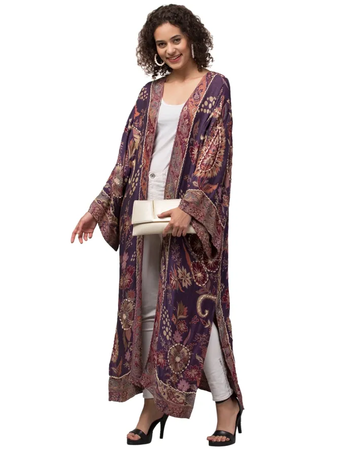 Willow Thick Stitch Kimono