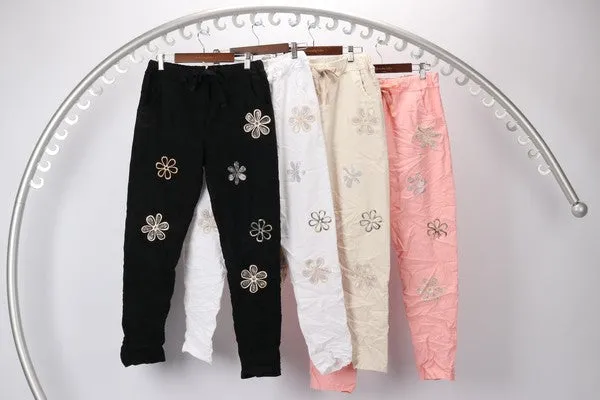 WL Daisy Sequin Pants