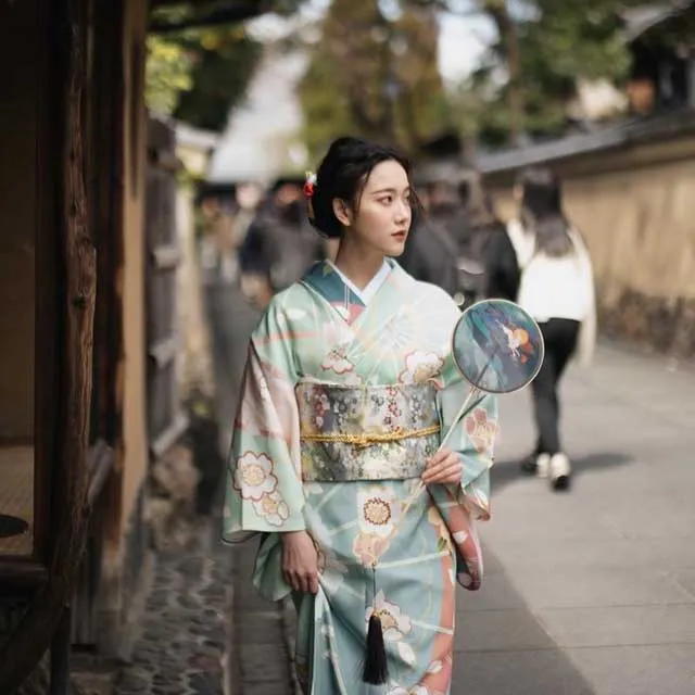 Women's Floral Kimono