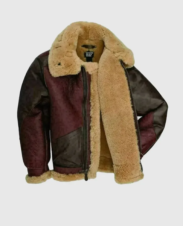 Women's RAF B-3 Aviator Fur Jacket